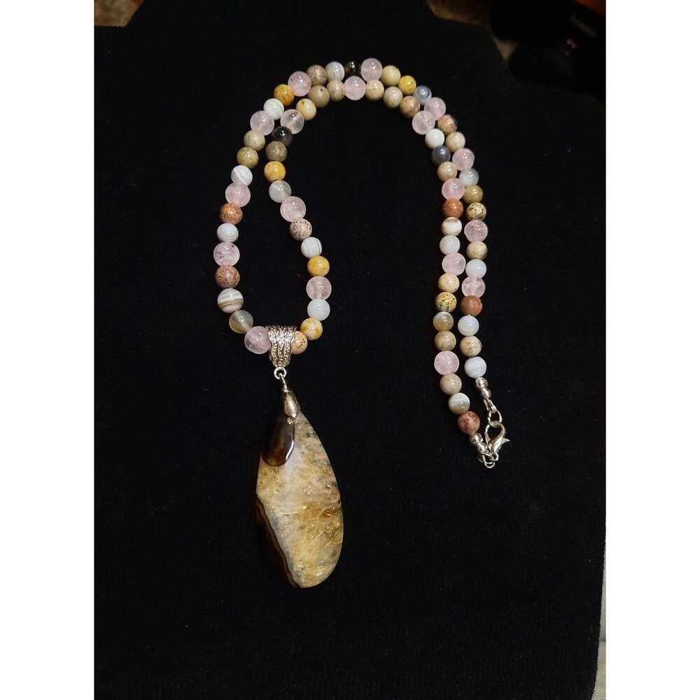 Semi Precious Stone Necklace